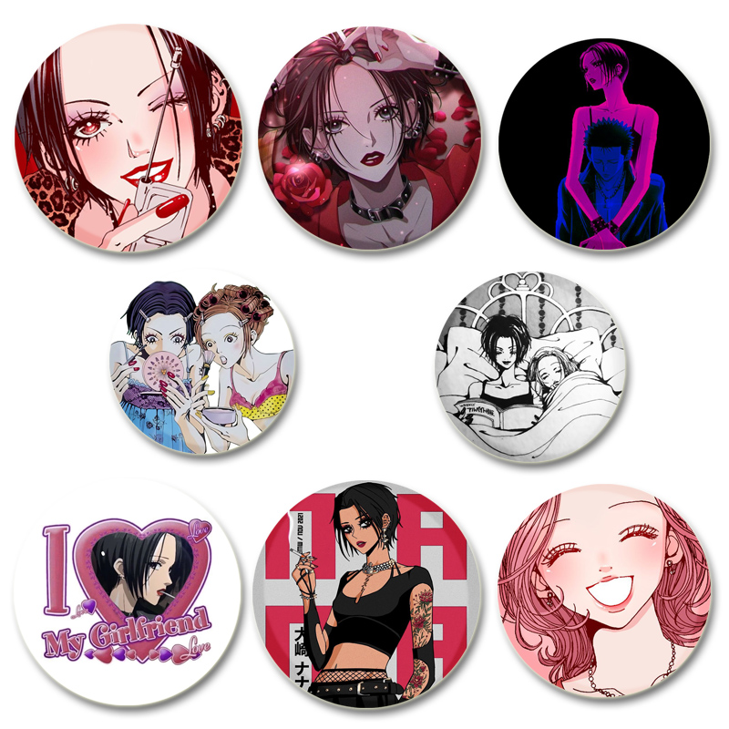 Nana Anime Merchandise - Anime Nana Osaki Ai Yazawa Emaliowane
