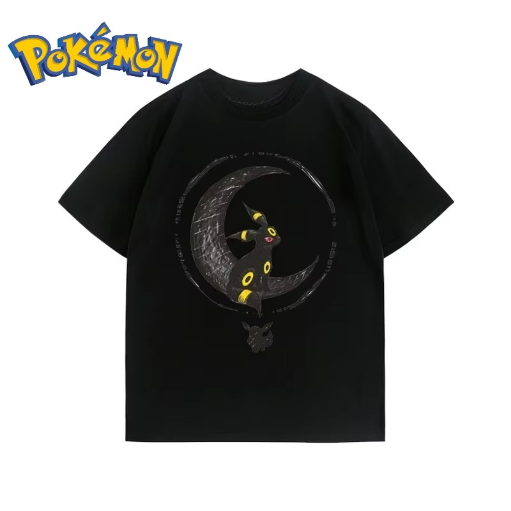 Anime Merchandise Store In Japan - Letnia koszulka z nadrukiem Umbreon z
