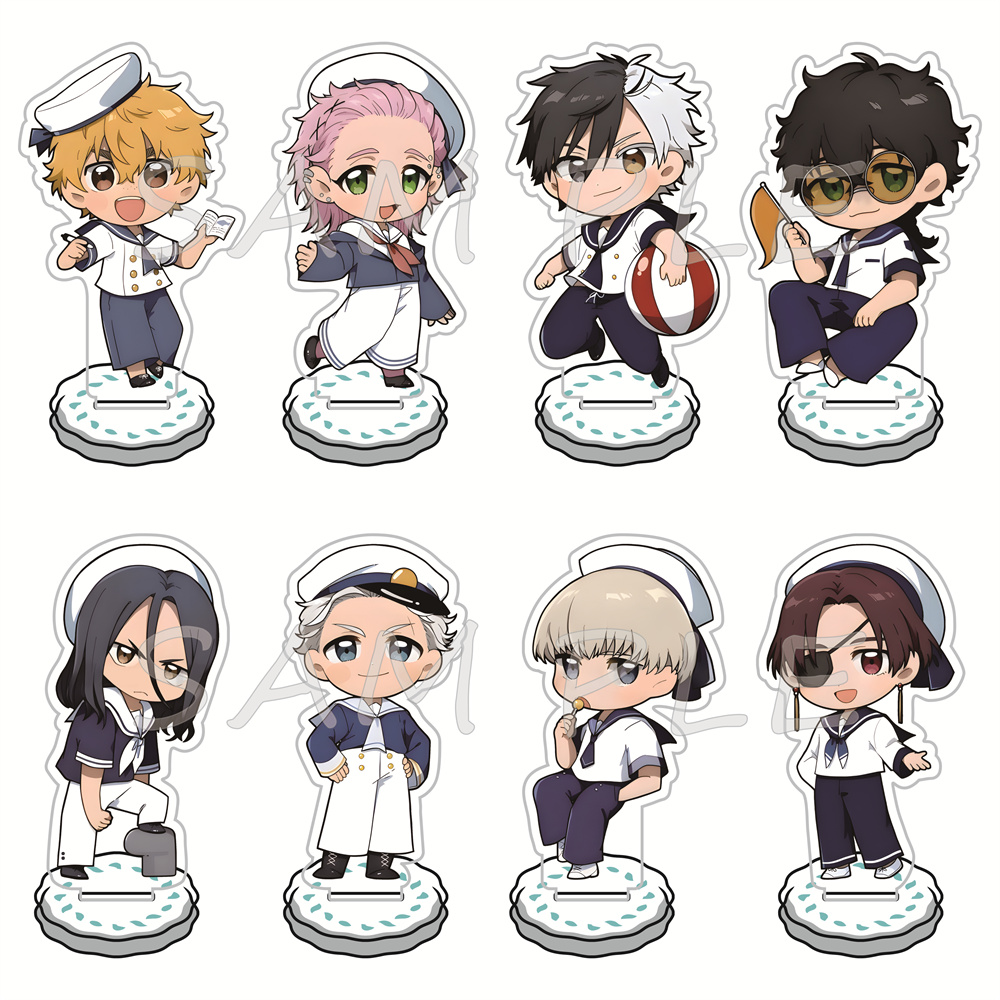 Windbreaker Anime Merchandise - Figurki akrylowe WIND BREAKER 10cm, wersja