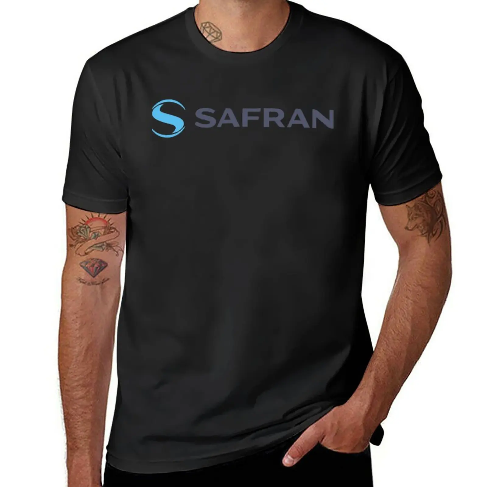 Anime Merchandise Logo - New Safran Aerospace Logo Merchandise T-Shirt