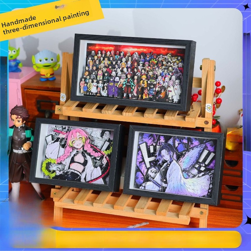 Anime Merchandise Posters - Merchandising z anime Demon Slayer, kreskówkowy,