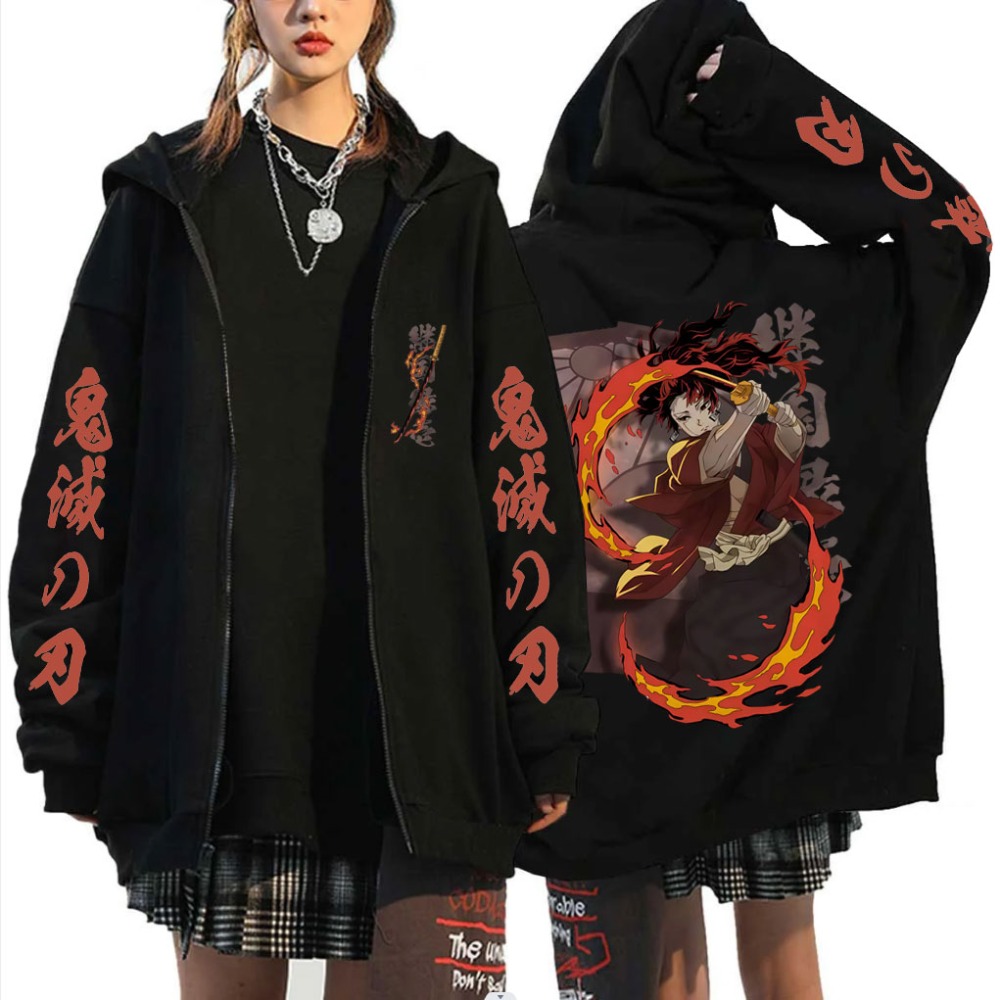 Anime Merchandise Store In Japan - Nowa bluza z kapturem na zamek