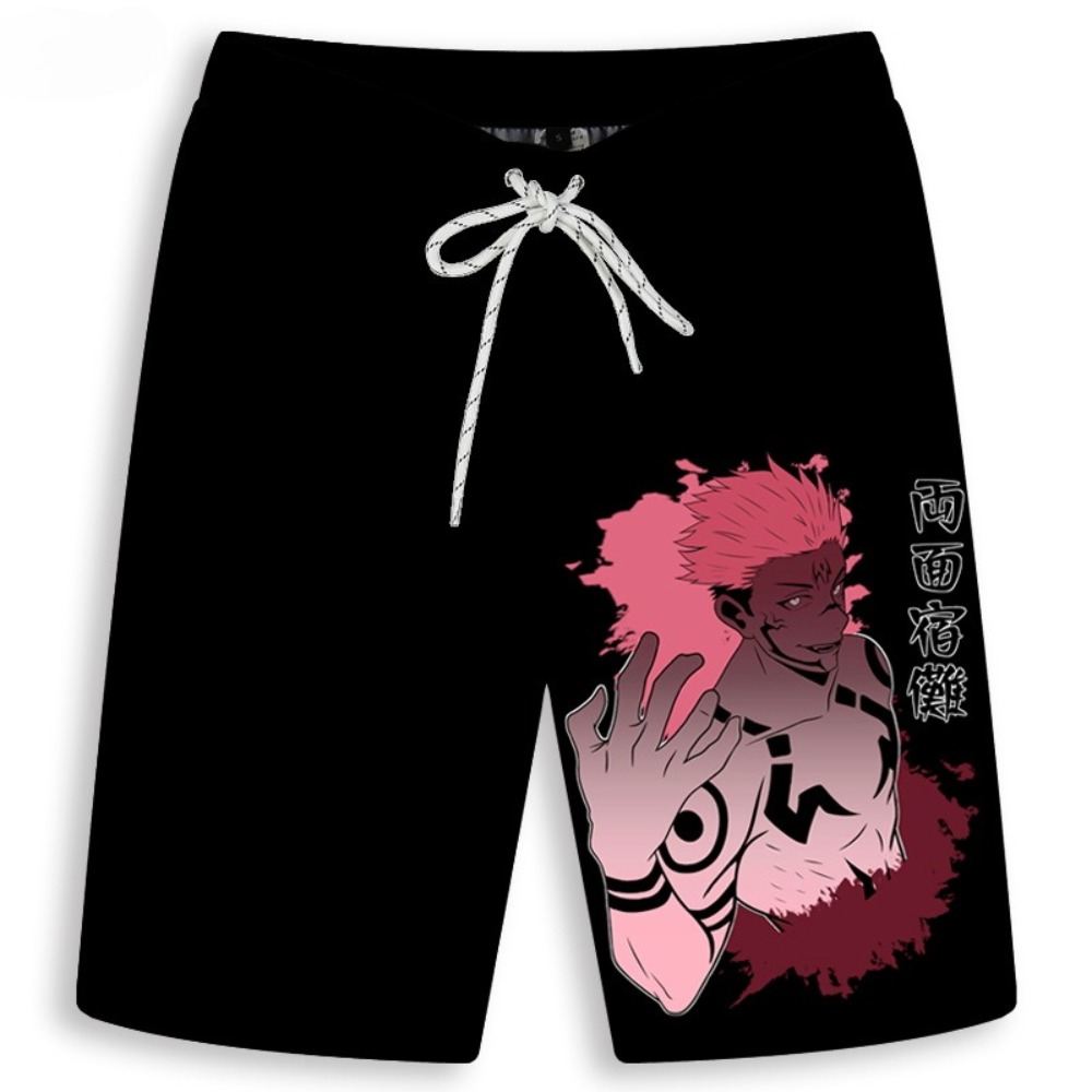 Męskie szorty z nadrukiem Gojo – Anime Merchandise Store In Japan recenzja i cena