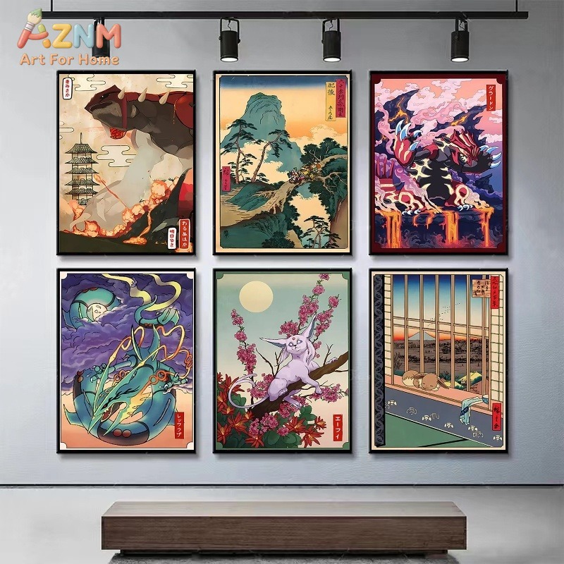 AZNM Obraz na płótnie w stylu  – Anime Merchandise Posters recenzja i cena