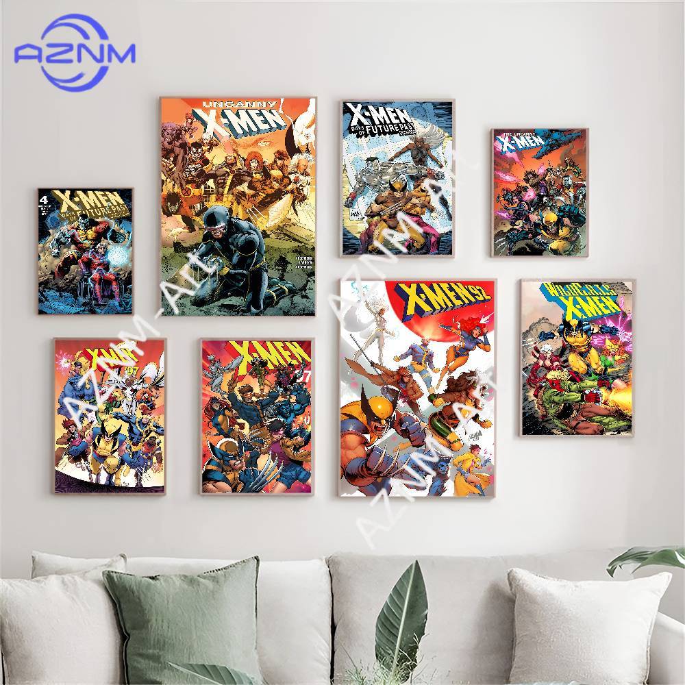 1 szt. M-Marvel X-Men Anime Fi – Anime Merchandise Posters recenzja i cena