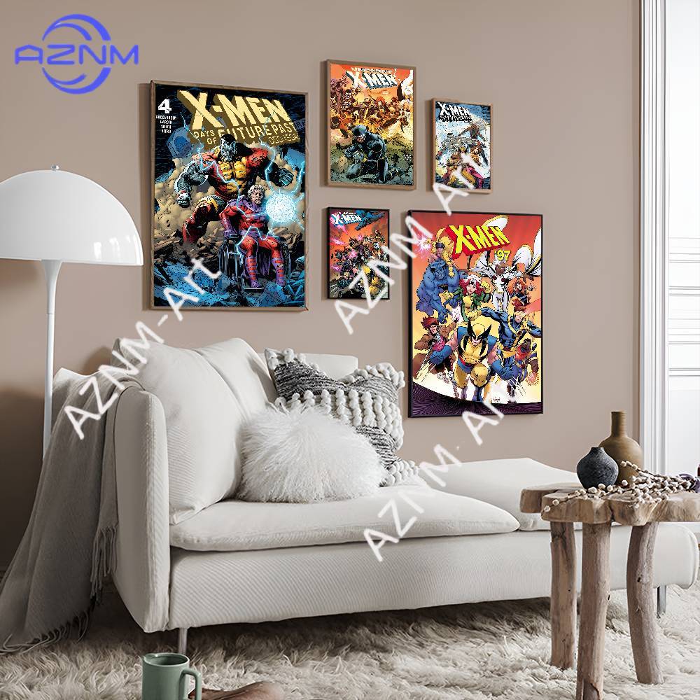 1 szt. M-Marvel X-Men Anime Fi – Anime Merchandise Posters recenzja i cena