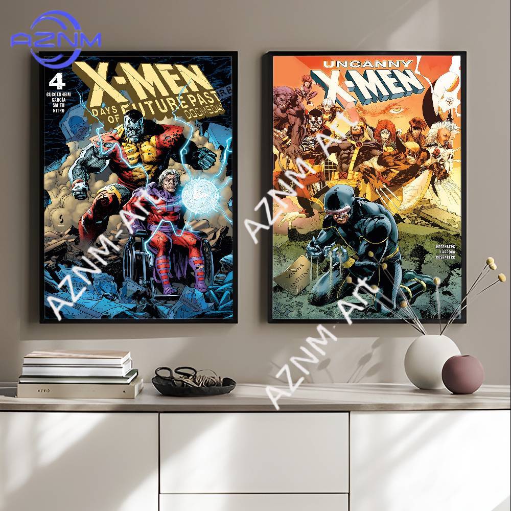 1 szt. M-Marvel X-Men Anime Fi – Anime Merchandise Posters recenzja i cena