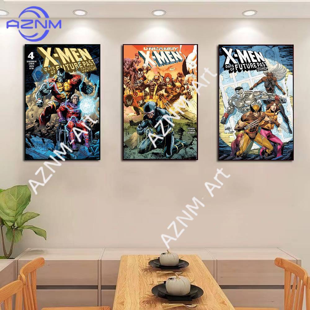 1 szt. M-Marvel X-Men Anime Fi – Anime Merchandise Posters recenzja i cena