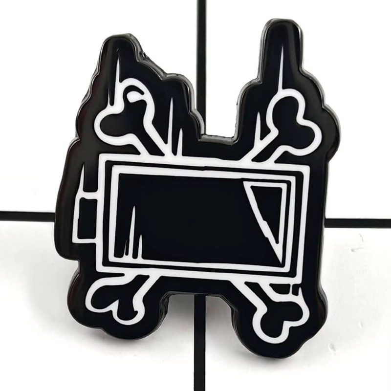 2 SZT. Urocza Metalowa Broszka – Anime Merchandise Logo recenzja i cena