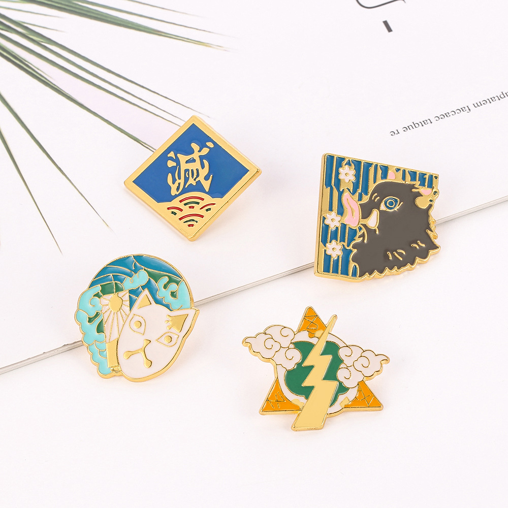 1 szt. Anime Gadżet Pin Badge  – Anime Merchandise Logo recenzja i cena