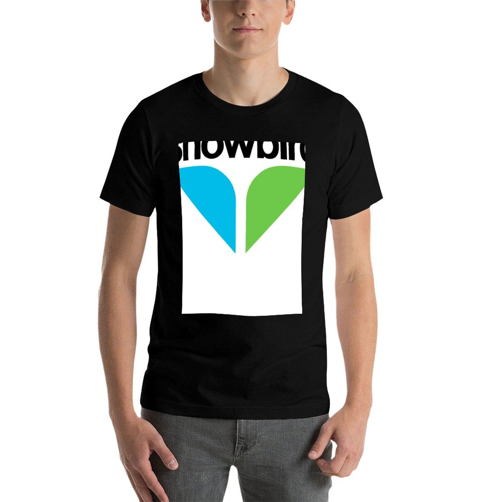 Koszulka z logo Snowbird, męsk – Anime Merchandise Logo recenzja i cena