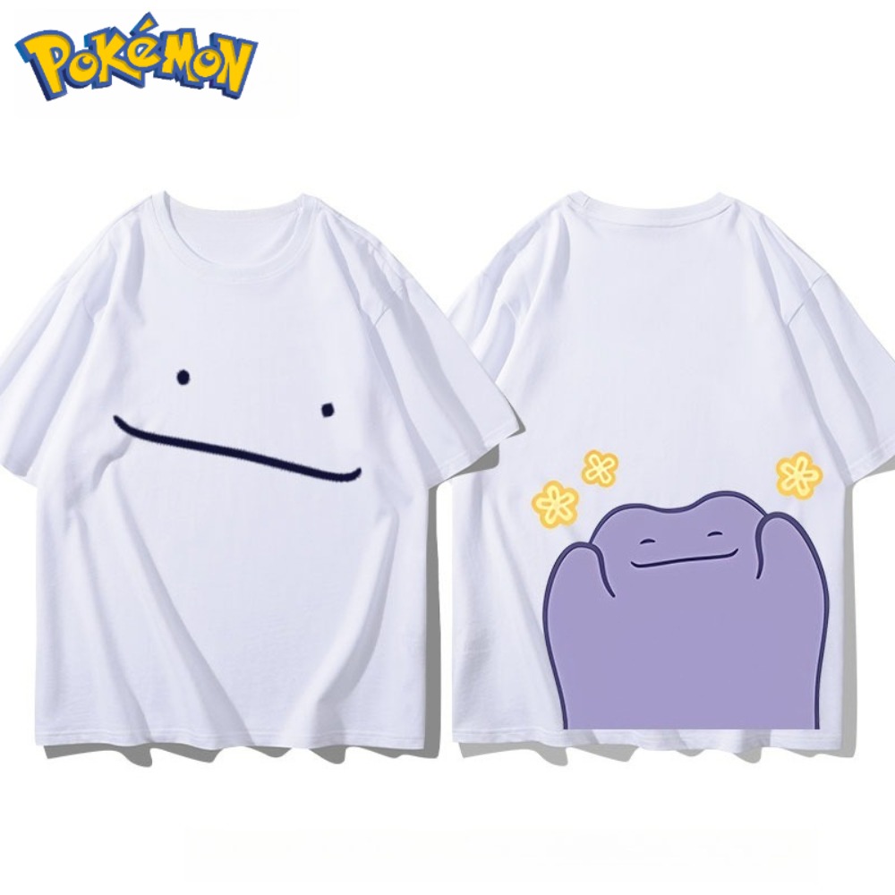 Koszulka Pokémon Ditto z nadru – Anime Merchandise Store In Japan recenzja i cena