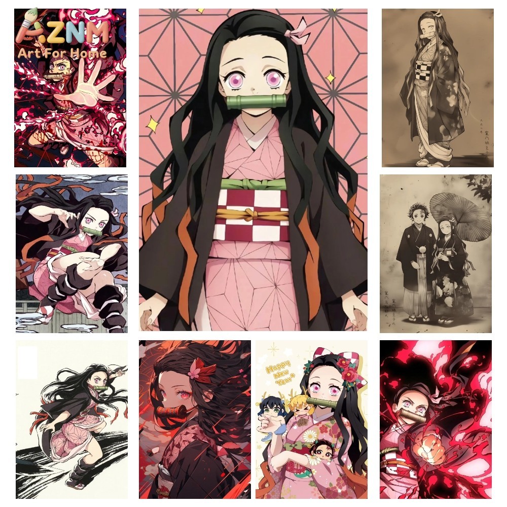 AZNM Demon Slayer Kamado Nezuk – Anime Merchandise Posters recenzja i cena