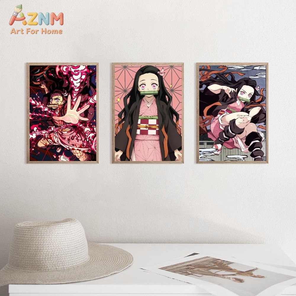 AZNM Demon Slayer Kamado Nezuk – Anime Merchandise Posters recenzja i cena