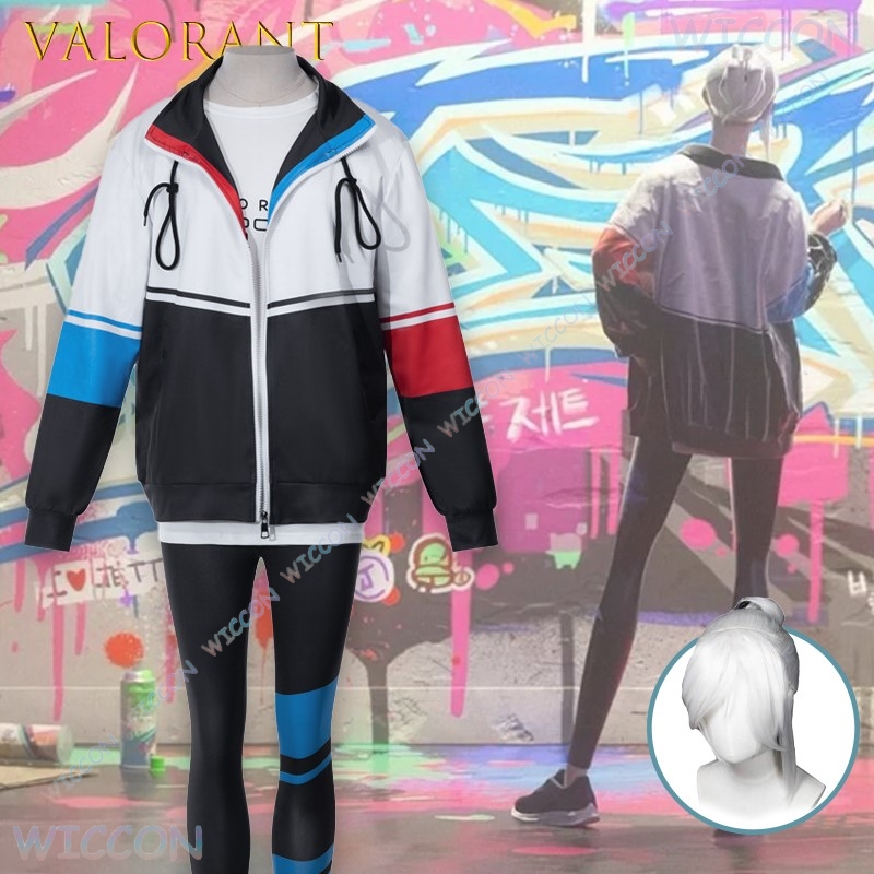 Kurtka Valorant Jett Cosplay K – Windbreaker Anime Merchandise recenzja i cena