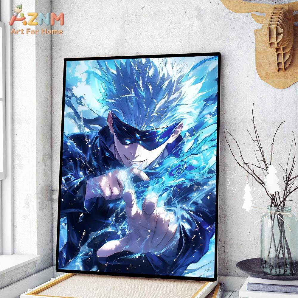 AZNM Jujutsu Kaisen Gojo Sator – Anime Merchandise Posters recenzja i cena