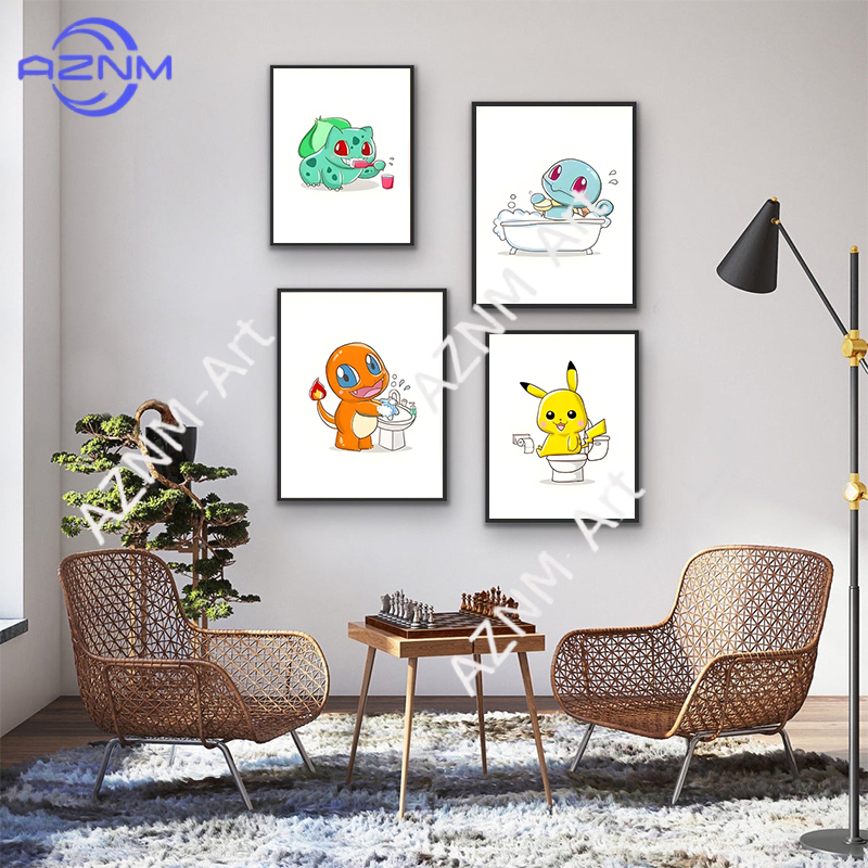 Zabawne obrazy na płótnie z kr – Anime Merchandise Posters recenzja i cena