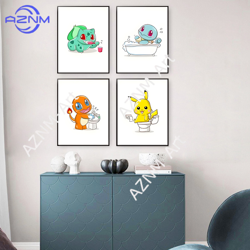 Zabawne obrazy na płótnie z kr – Anime Merchandise Posters recenzja i cena